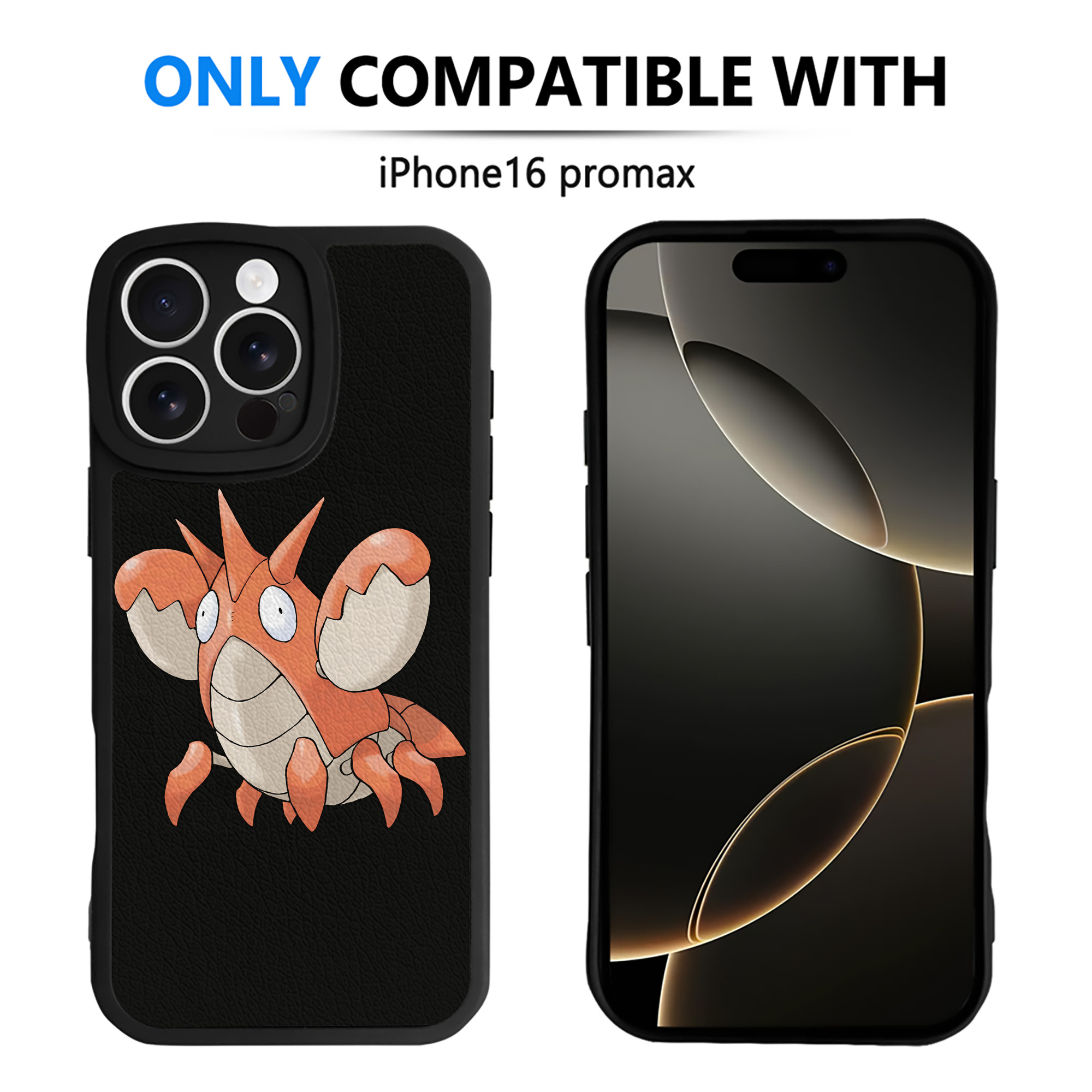 （画像用） ポケットモンスター Pokémon 【iPhone 16シリーズ対応】シリコンスマホケース（レザー調） 材質：シリコン